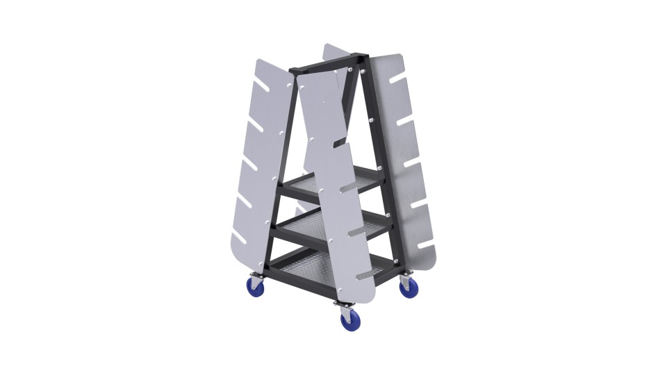 Roller Trolley Storage System