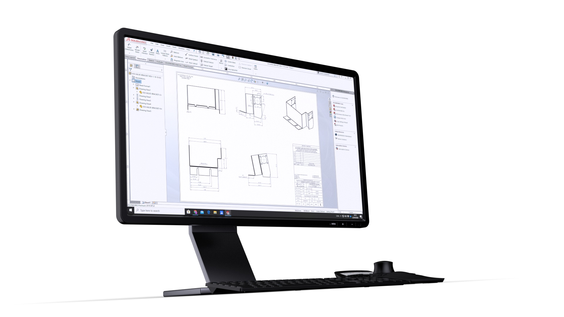 HDL Sheet Metal Drawings